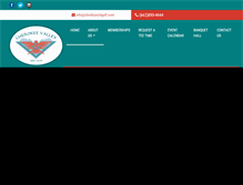 Tablet Screenshot of olivebranchgolf.com